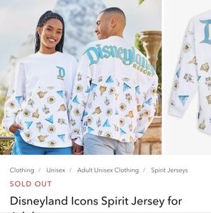 Disneyland Resort Spirit Jersey. XXL. Cinderella Blue. Excellent Condition.